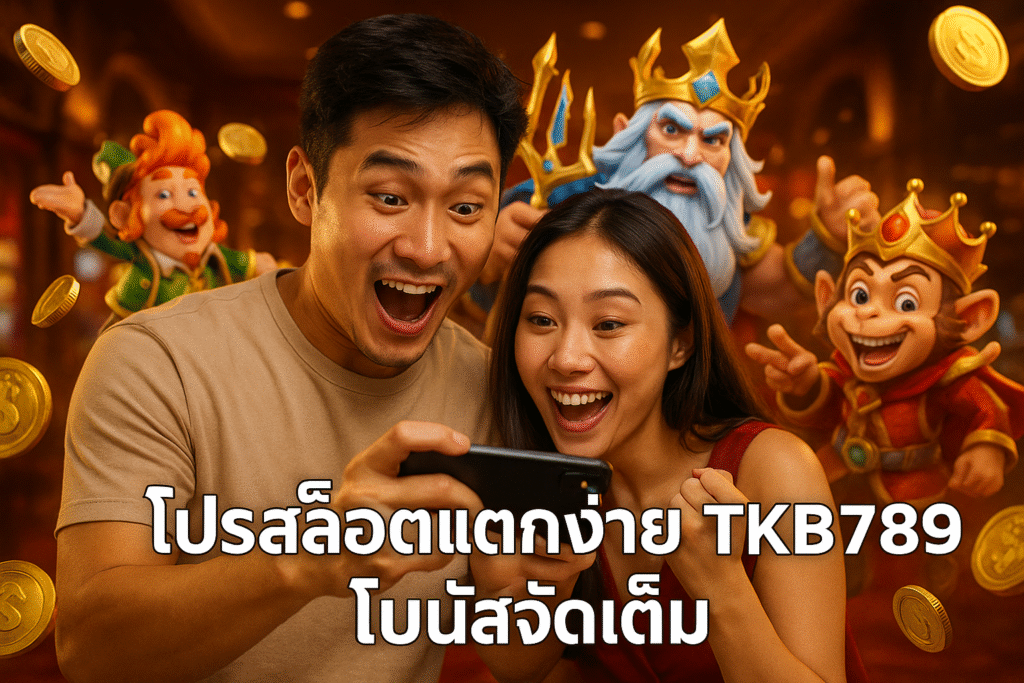 โปรสล็อตแตกง่าย TKB789 โบนัสจัดเต็ม
