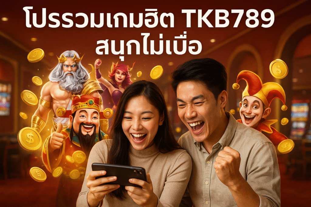 โปรรวมเกมฮิต TKB789 สนุกไม่เบื่อ
