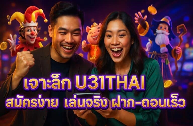 เจาะลึก U31THAI สมัครง่าย เล่นจริง ฝาก-ถอนเร็ว